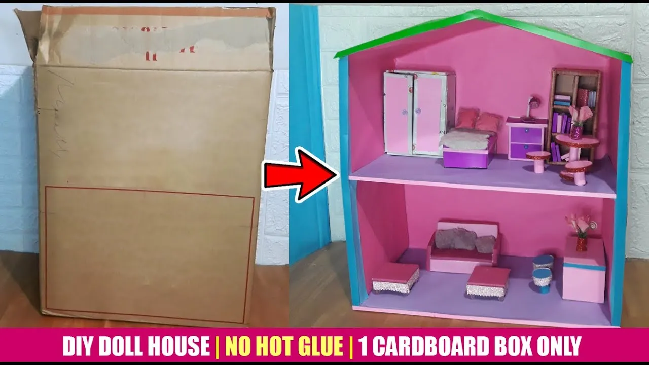 How to Create a Cardboard Dollhouse: A Simple Step-by-Step Tutorial