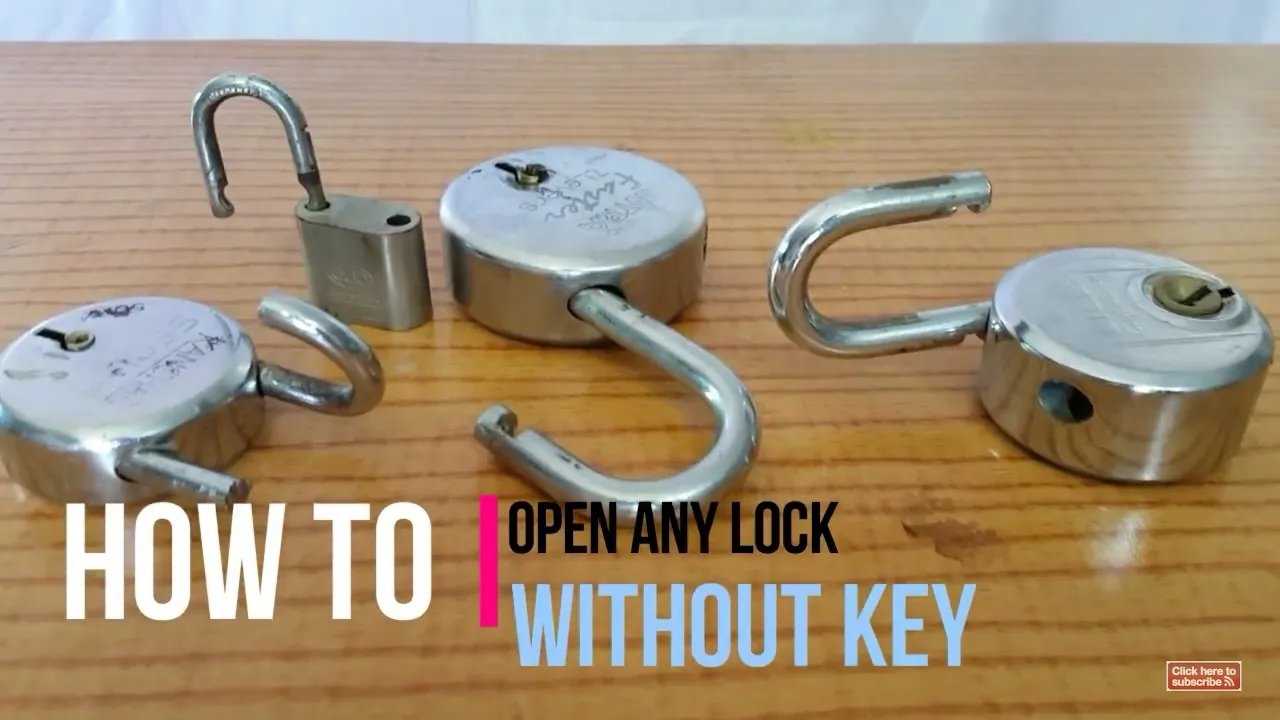 Learn How to Open a Door Lock Without a Key Using Dailymotion Videos