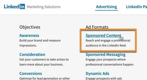 A Beginners Guide to LinkedIn Sponsored Content  EverywhereMarketer