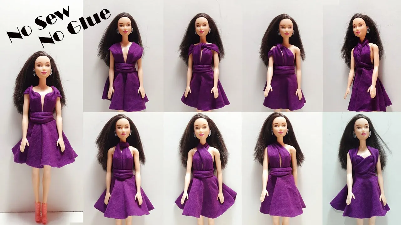 How to Make Cute DIY Dresses for Dolls