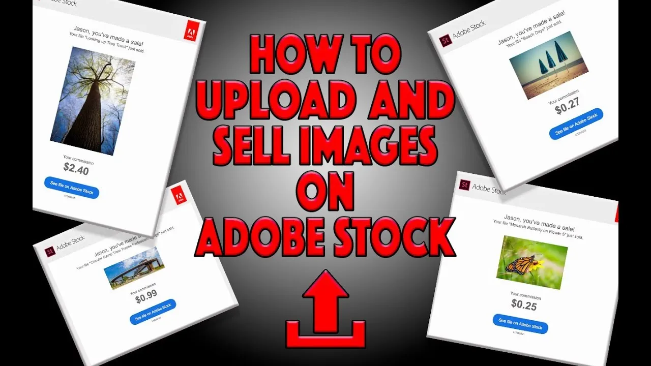 How to Upload and Sell Images on Adobe Stock  YouTube