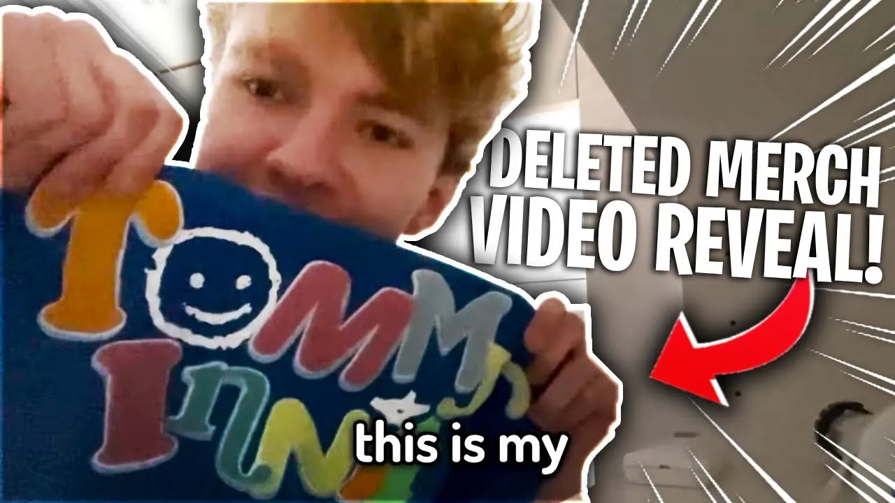 TommyInnit SECRET DELETED VIDEO MERCH REVEAL  YouTube