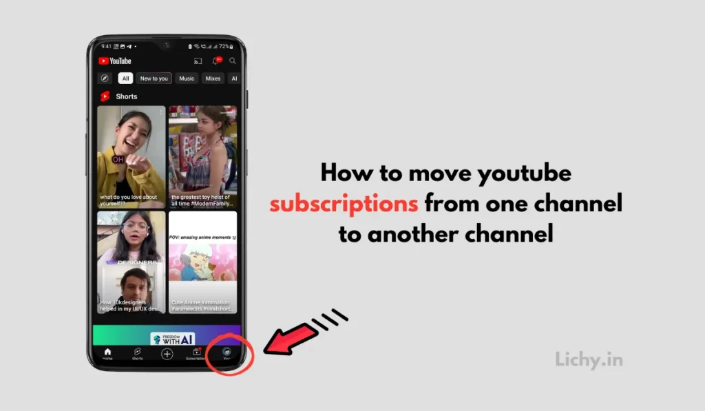 How to Transfer Youtube Subscriptions from One Youtube channel to 