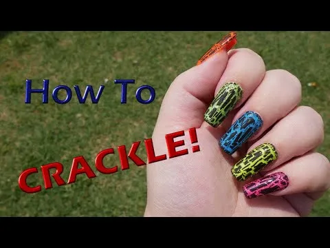 Mastering Crackle Nail Polish Art Techniques  YouTube