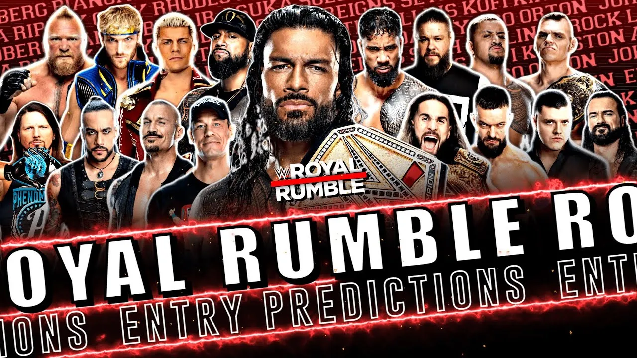 2024 Royal Rumble Entry List  Alane Auguste