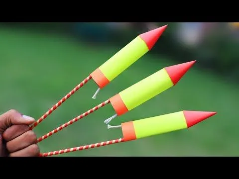 How to Make Rocket At Home  Easy Real Rocket Tutorials  Rocket craft 