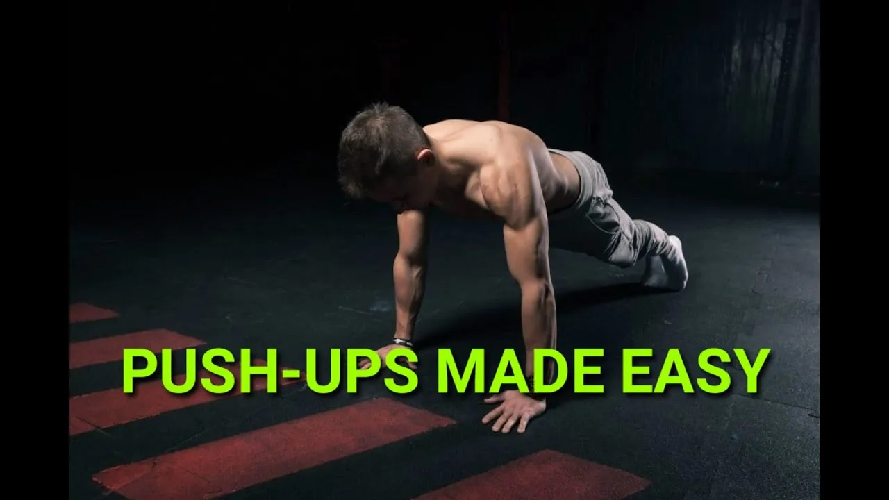 How to Do Push-ups for Beginners on Dailymotion