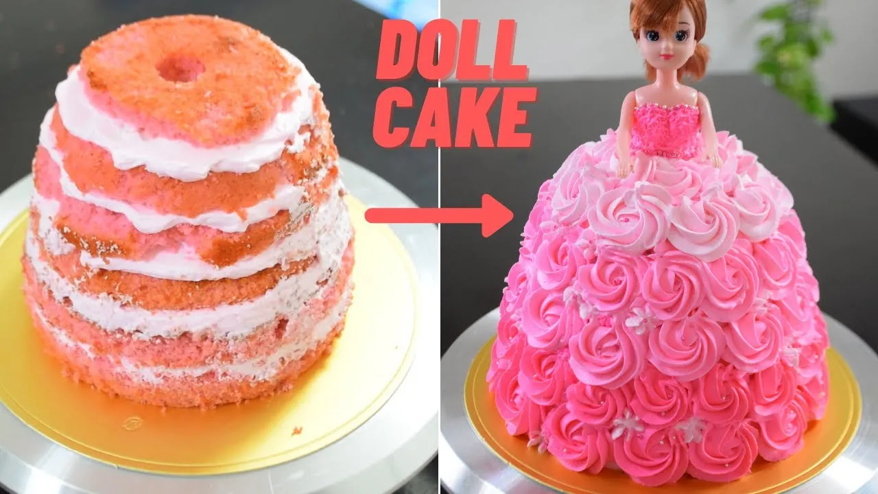 Making A Barbie Doll Cake