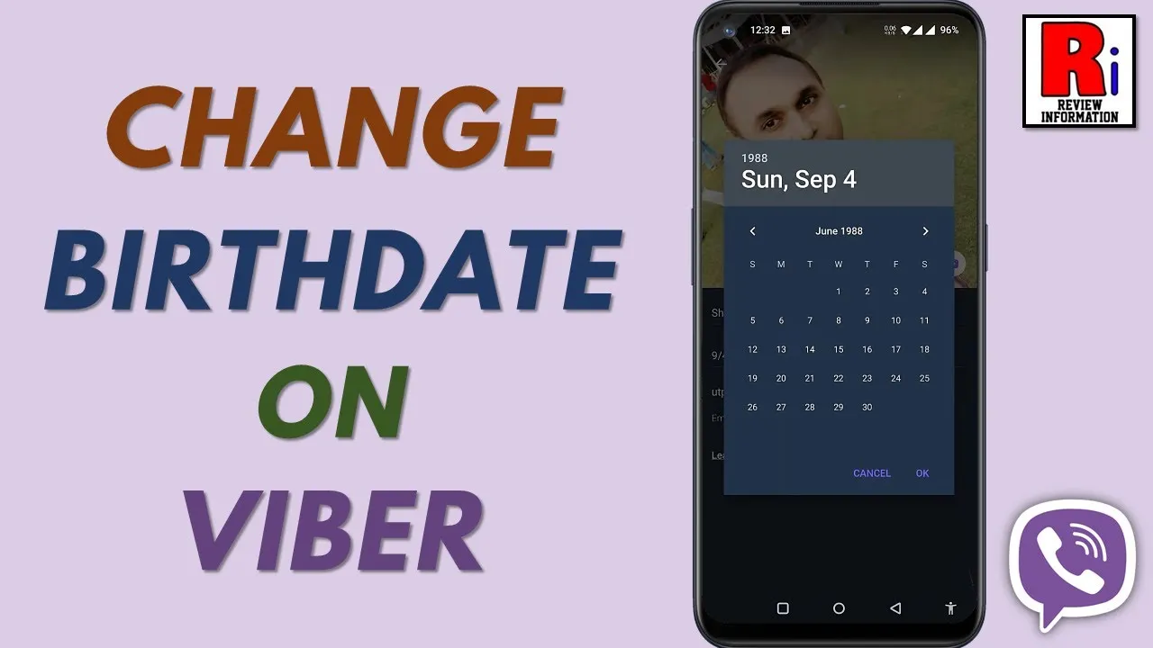 How to Change Your Birthdate on Viber  YouTube