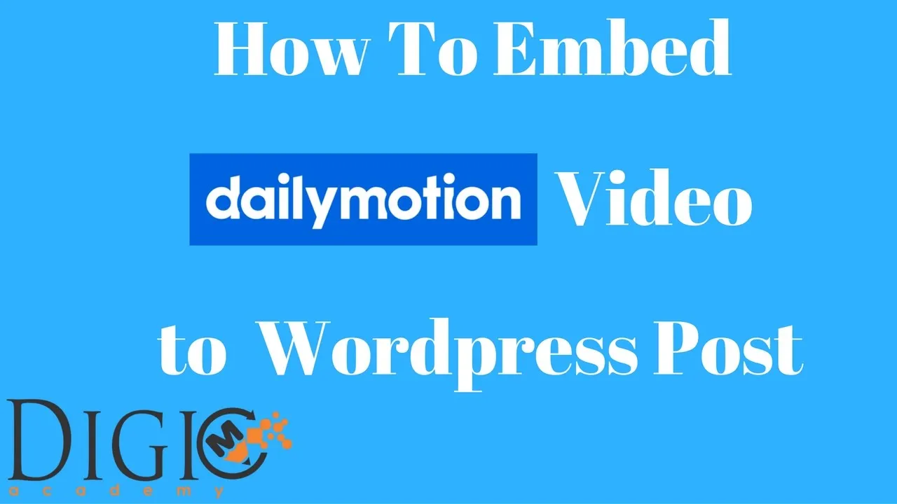 How to Embed a Dailymotion Video to Start at a Specific Time