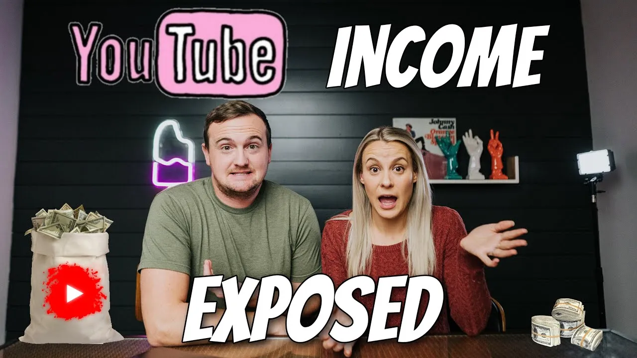 Our Youtube Income EXPOSED  How Much We Made Our First Year Monetized 