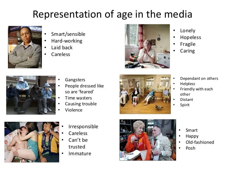 Representation of age in the media