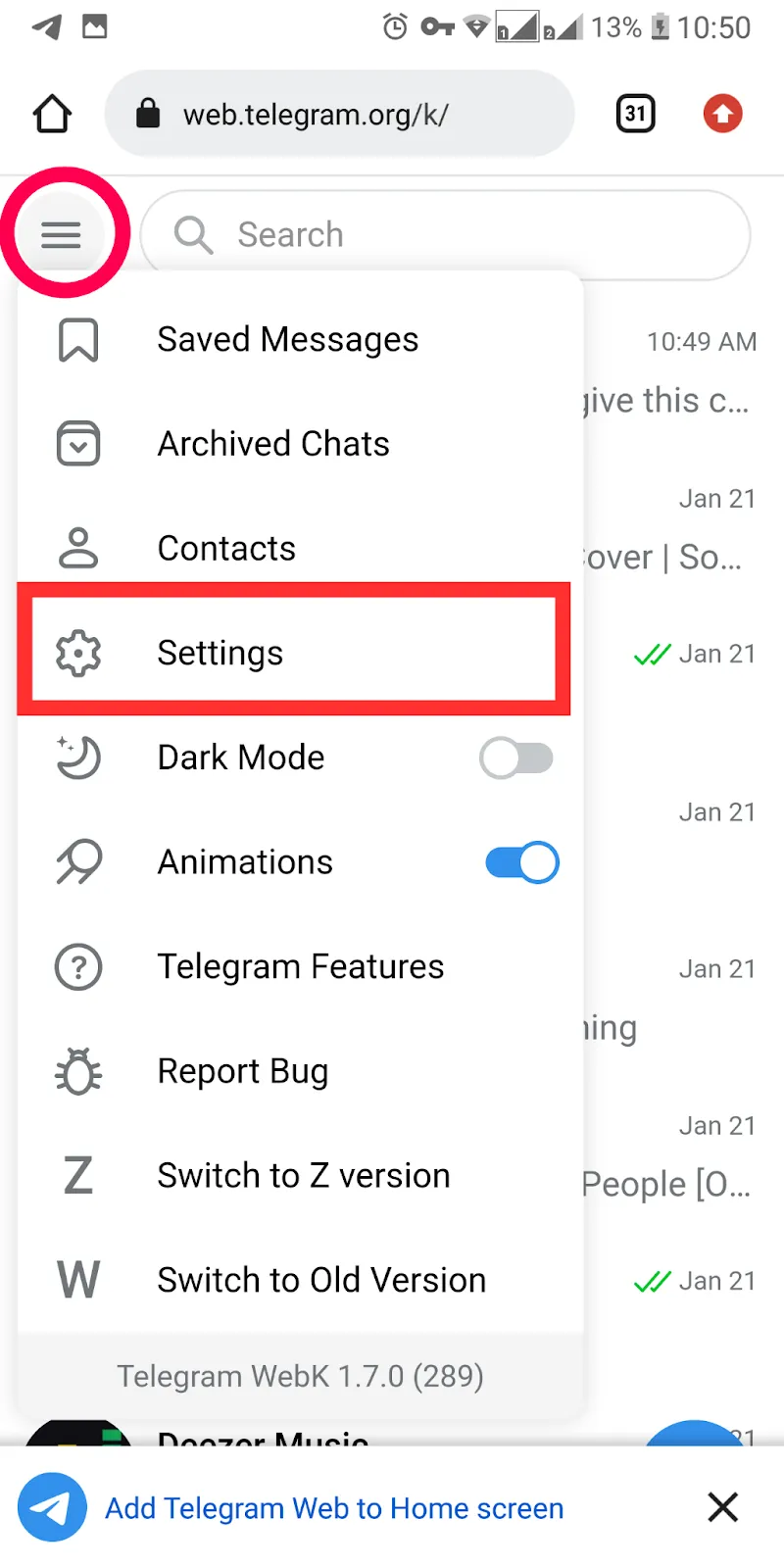 How to disable the Telegram filter for sensitive content  Telegraph