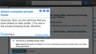 How to Activate Private Mode on LinkedIn for Discreet Browsing