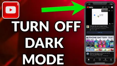 How to Turn Off Dark Mode on YouTube with Step-by-Step Instructions