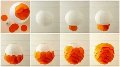 How to Create Beautiful Round Paper Lanterns