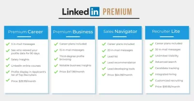 Identifying LinkedIn Premium Accounts and Their Unique Features