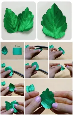 Beginner's Guide to Crafting Beautiful Ribbon Leaves
