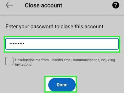 How to Delete from LinkedIn