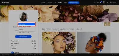 Creating a Behance Account and Setting Up Your Profile to Showcase Your Work