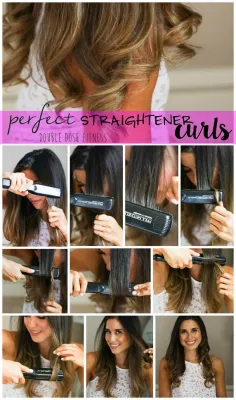 How to Use a Straightener to Curl Hair with Step-by-Step Styling Tips