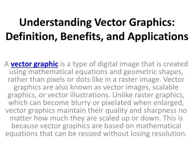 Understanding Vector Images – A Complete Guide to What They Are