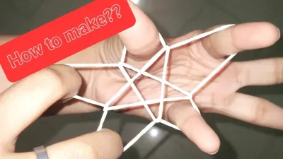 How to Create a Rubber Band Star Craft