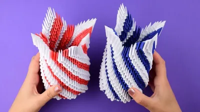 How to Craft a Beautiful Origami Vase