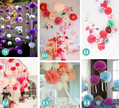 Creative Crafting with Tissue Paper Flowers