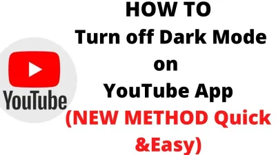 How to Disable Dark Mode on YouTube