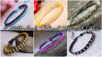 How to Make Bracelets with Thread and Beads