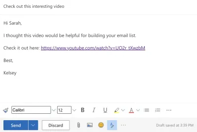 How to Embed a YouTube Video in an Email