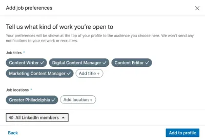 Change Your Job Preferences on LinkedIn for Better Job Matches