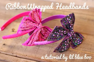 How to Create Fun Ribbon Headbands with a DIY Project