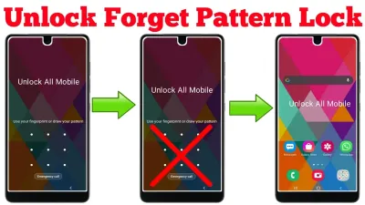 Unlocking Android Pattern Locks Without Data Loss