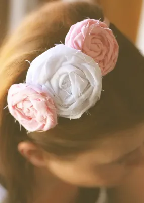 How to Create Fabric Flowers for Headbands