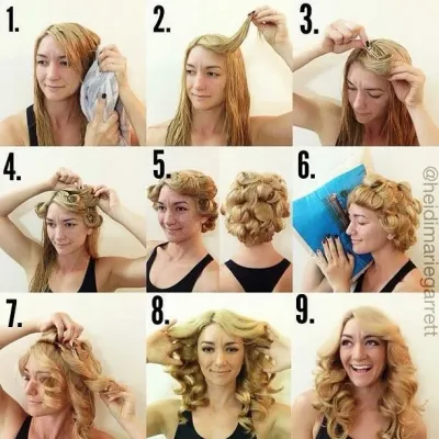 How to Curl Your Hair Without Heat on Dailymotion