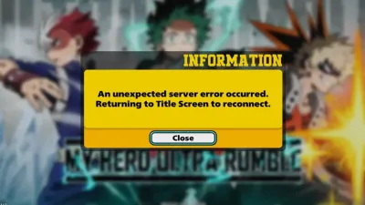 Is My Hero Ultra Rumble Down? Checking the Server Status