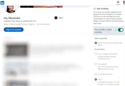 How to Make Your LinkedIn Profile Public and Manage Visibility