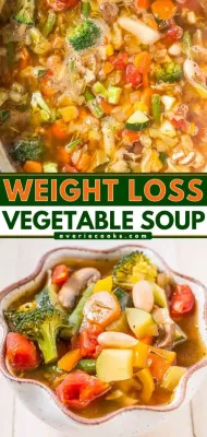 Weight Loss Friendly Vegetable Soup Recipe with Dailymotion Guidance