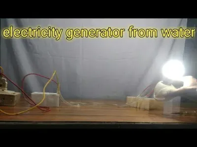 How to Generate Electricity from Water at Home with Simple Science