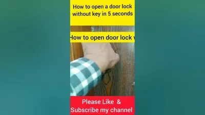 Learn How to Open a Door Lock Without a Key Using Dailymotion Videos