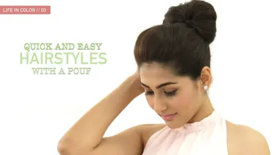 How to Create a Pouf Hairstyle Tutorials on Dailymotion