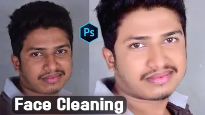 How to Clean Your Face in Adobe Photoshop 7.0
