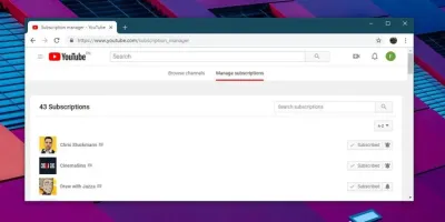How to Export Your YouTube Subscriptions Efficiently