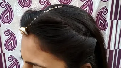 How to Create a Side Puff Hairstyle at Home