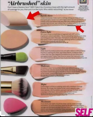 How to Apply Liquid Foundation with a Brush