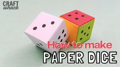 Crafting a Paper Dice with Step-by-Step Guidance on Dailymotion