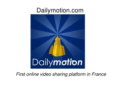 Understanding the Role of Dailymotion in Video Sharing