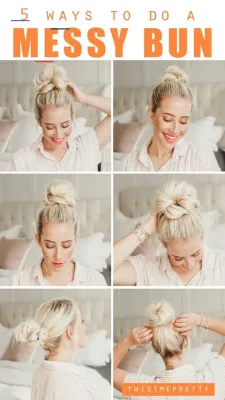How to Make a Bun with Long Hair